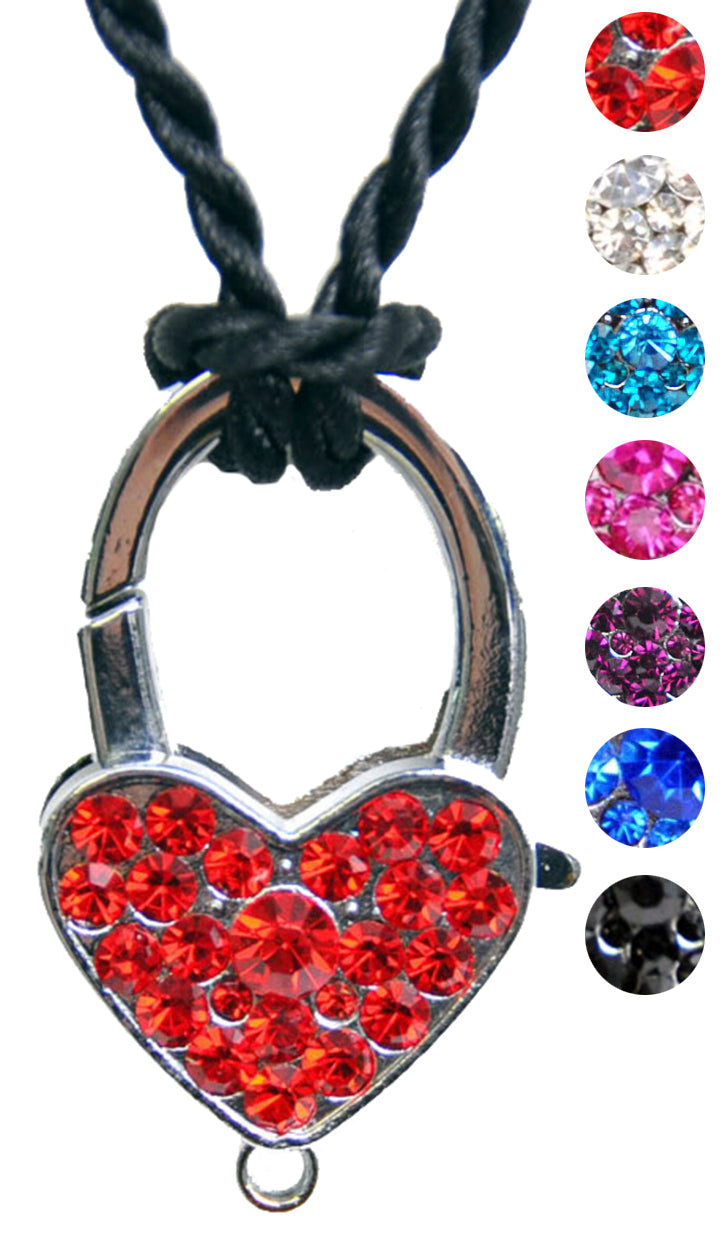 RHINESTONE_Strass_PADLOCK_Anhaenger_mit_Kette_kollaIMXFzKavqQSr