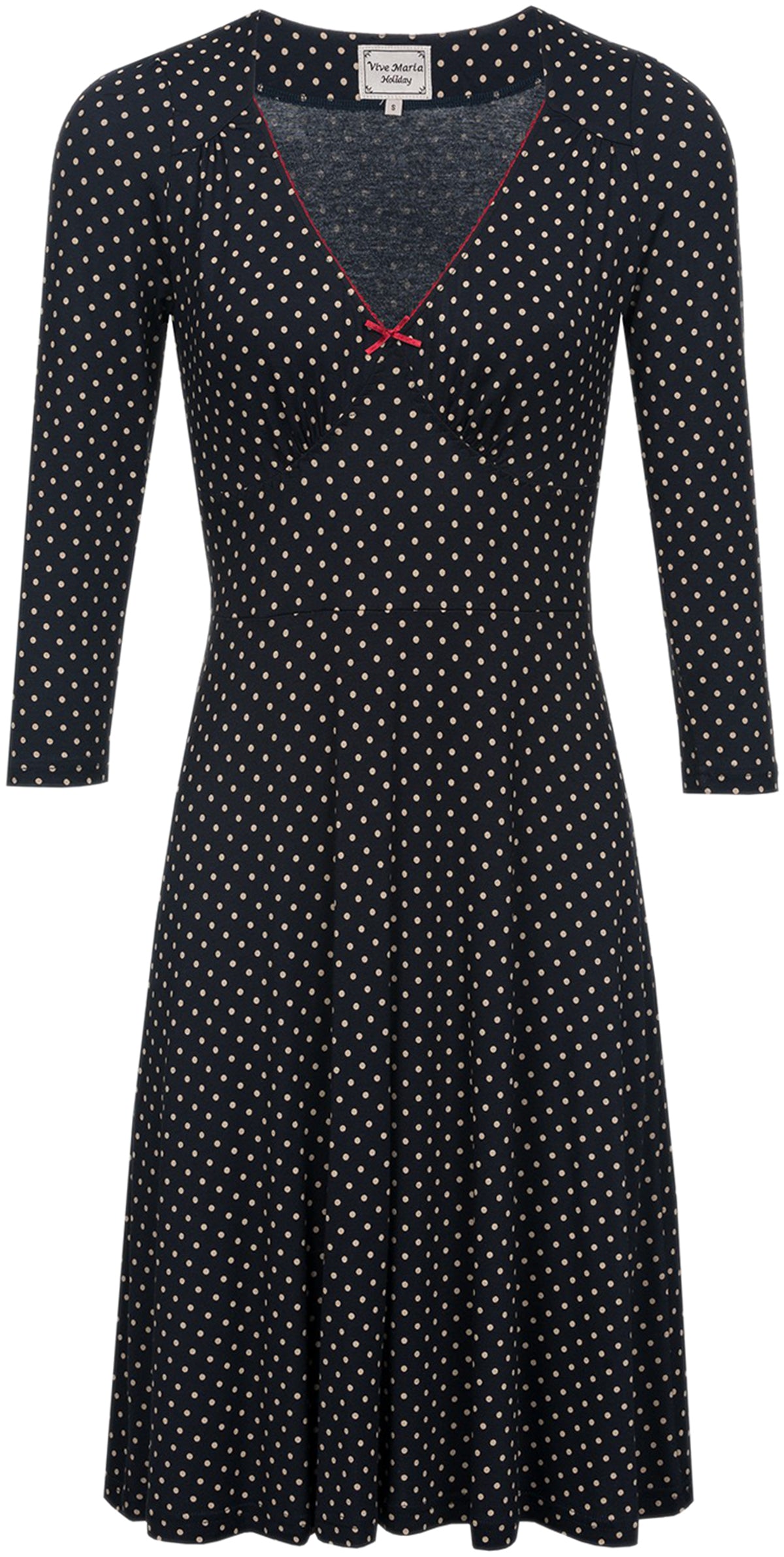 RK34553-2xl_Vive_Maria_LUCKY_GIRL_Vintage_POLKA_DOT_Punkte_V-Neck_DRESS_Kleid_-3