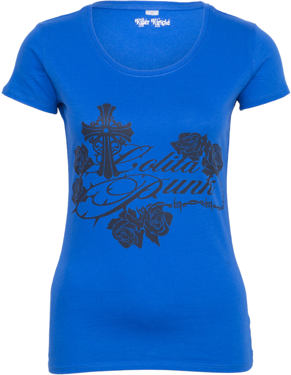 RM0333-_Killer_Kirsche_LOLITA_PUNK_Rosen_SHIRT_-_BlauLVYhkhmgdqRJa