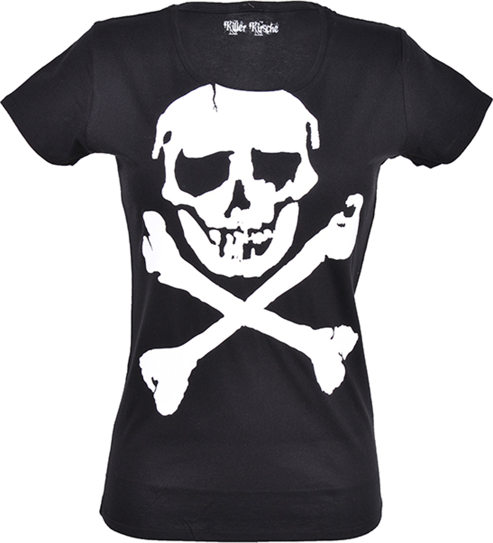RM1071_-_Killer_Kirsche_Retro_SKULL_Totenkopf_Shirt_T-Shirt_-_Schwarzb5vqyYvLzPrt2