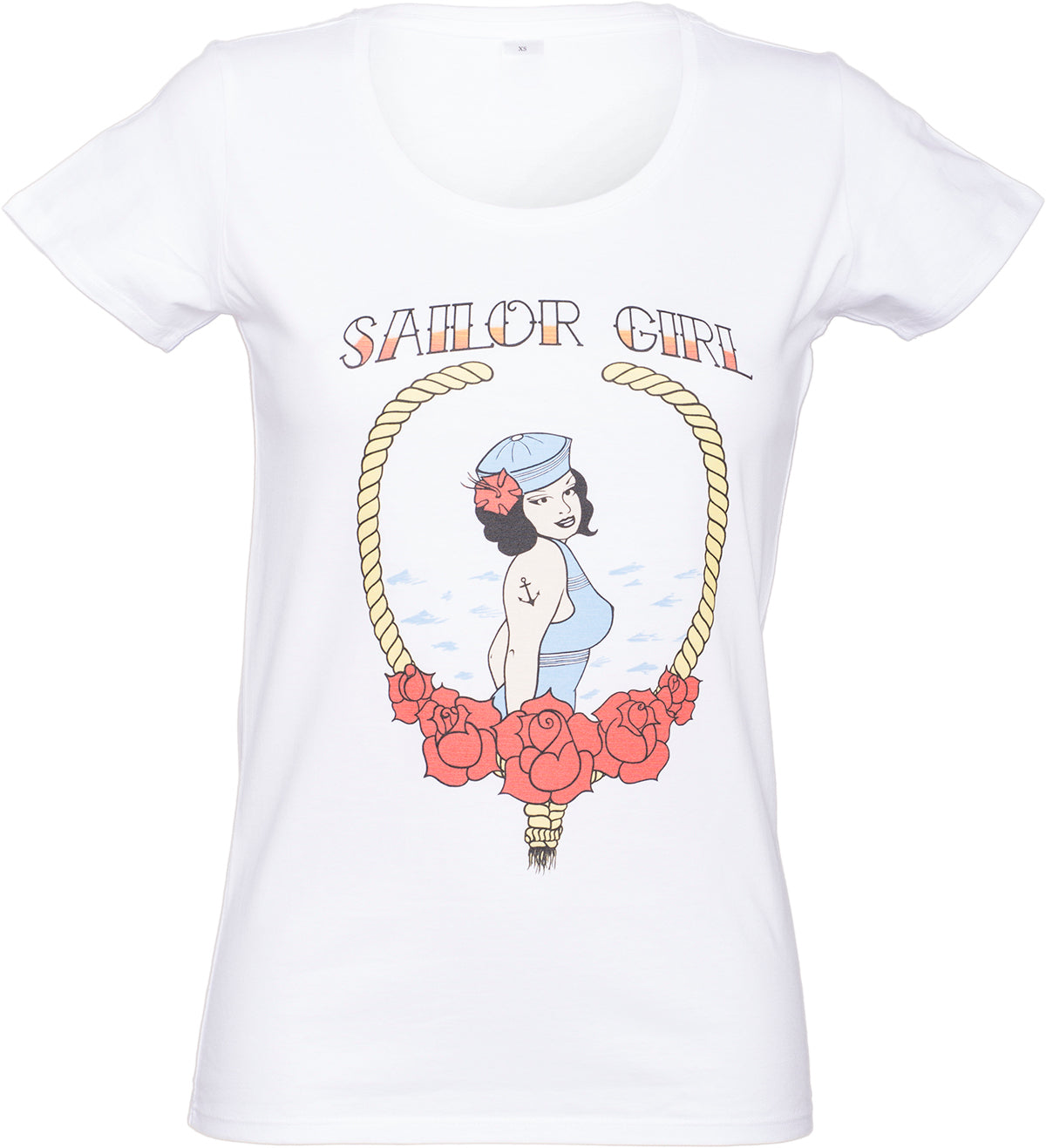 RO30811_-_Kuestenluder_SAILOR_GIRL_T-Shirt_-_Weiss
