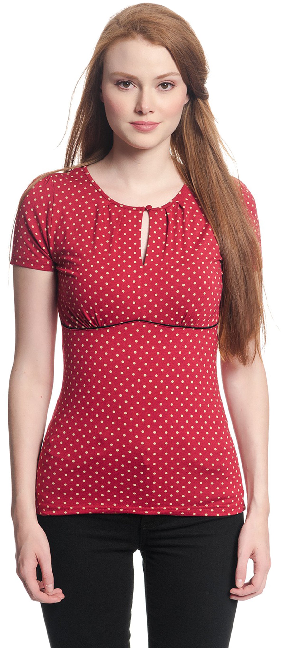 RO34558-2xl_Vive_Maria_LUCKY_STAR_Polka_Dots_PUNKTE_Keyhole_50s_SHIRT_Oberteil_-1DnM29wSTOLxM0