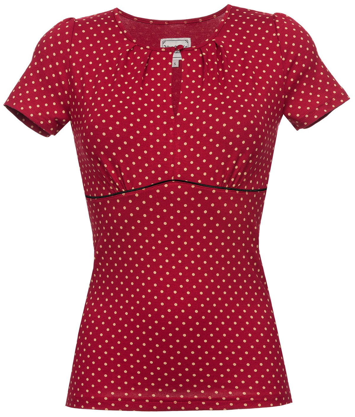 RO34558-2xl_Vive_Maria_LUCKY_STAR_Polka_Dots_PUNKTE_Keyhole_50s_SHIRT_Oberteil_-39Gu7rwYQnTb4O