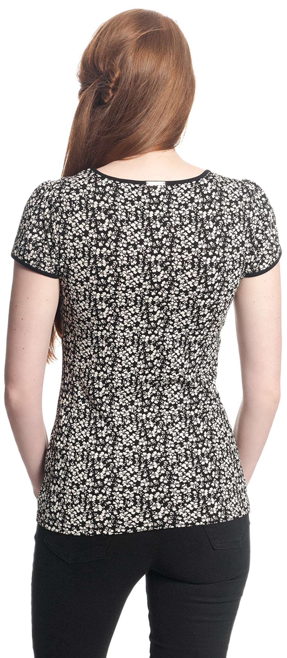 RO34562-2xl_Vive_Maria_CITY_FLOWER_Blumen_FLORAL_Bow_LACE_Kurzarm_SHIRT_Oberteil_-2