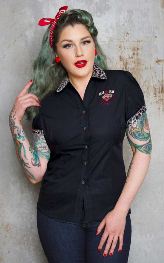 RUMBLE_59_FEMME_FATALE_Vintage_Kurzarm_LEO_Bluse_SHIRT_killer_kirsche_1