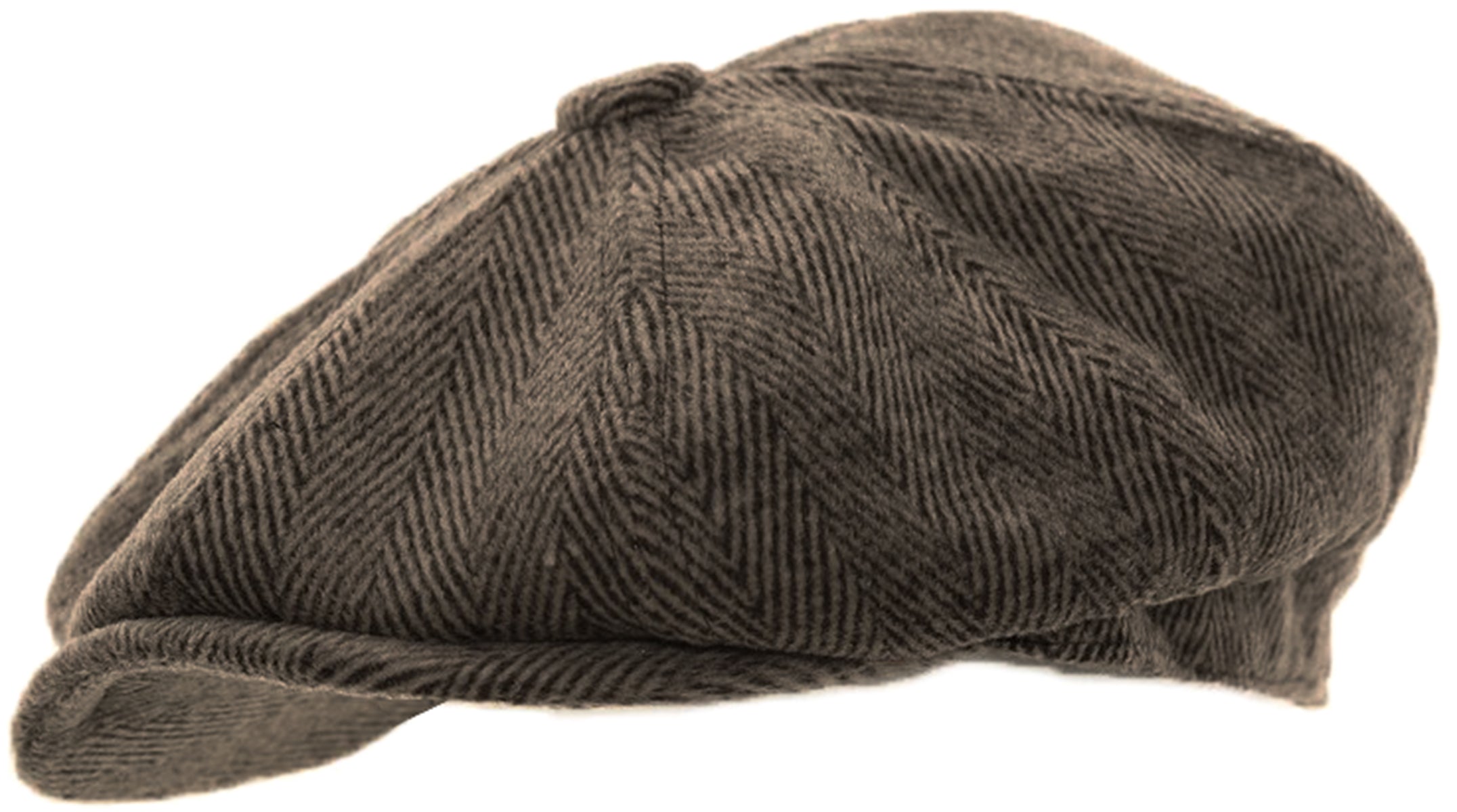 Retro_8-PANEL_Fischgraetenmuster_Herringbone_NEWSBOY_HAT_Muetze_Braun-13AzyicsJV5ER6