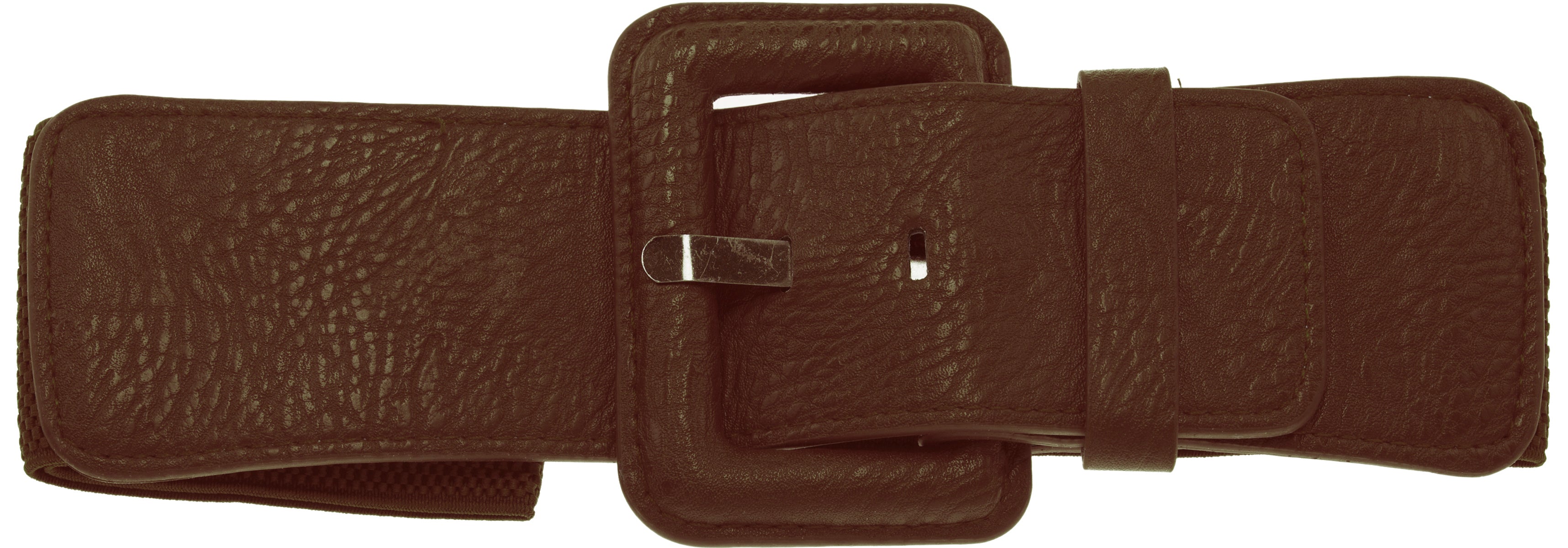 Retro_Big_Buckle_STRETCH_Belt_VINTAGE_Taillenguertel_braun_killer_kirscheJbvdB9equREPs