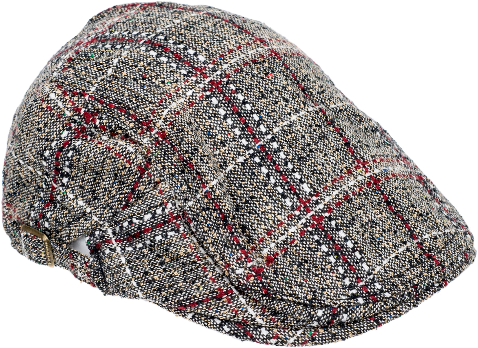 Retro_CHECKED_PATTERN_50s_Karo_KARIERTE_Schiebermuetze_FLAT_CAP