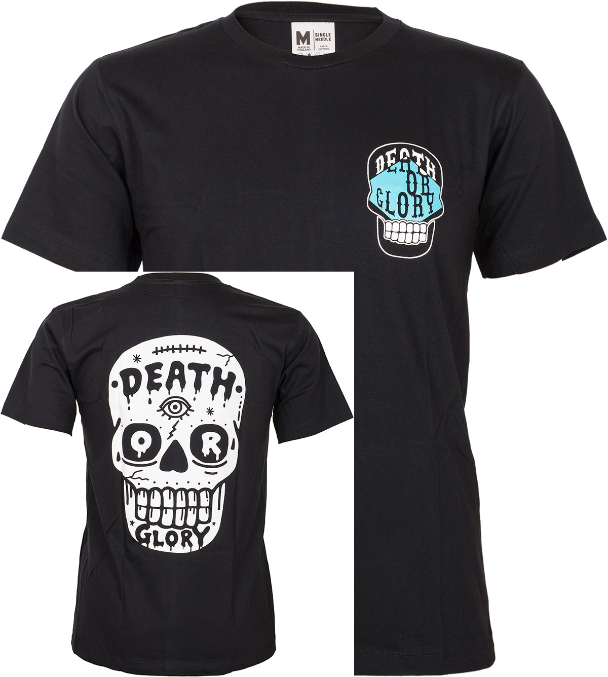 Retro_DEATH_OR_GLORY_Skull_Totenkopf_Tattoo_HERREN_Motiv_T-SHIRT_Oberteil-5Da84VpFvSROOf