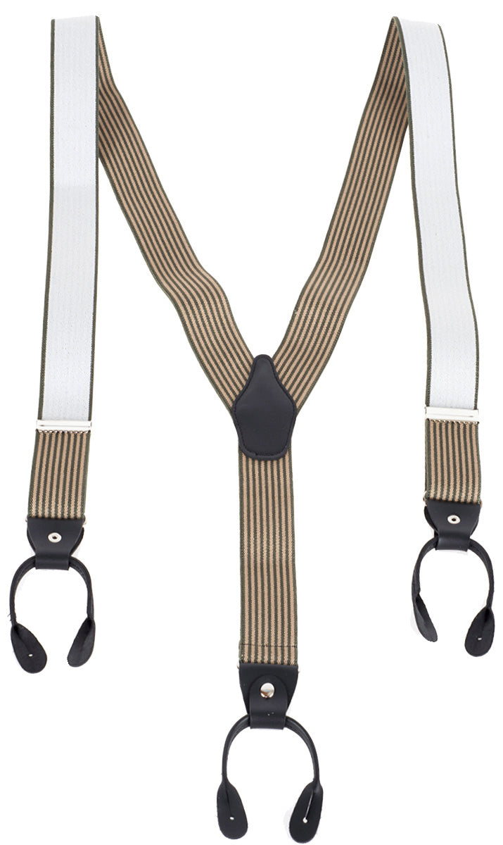 Retro_FINE_STRIPE_Verstellbare_GESTREIFTE_Schlaufen_HOSENTRaeGER_Suspenders_gruen-1