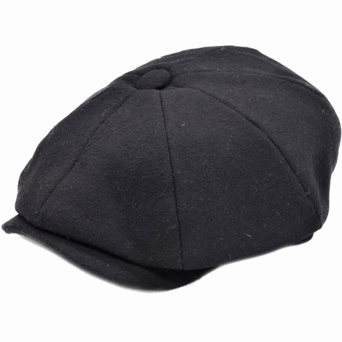 Retro_KIDS_Children_NEWSBOY_Gatsby_8Panel_Vintage_CAP__Muetze_Schwarz-1