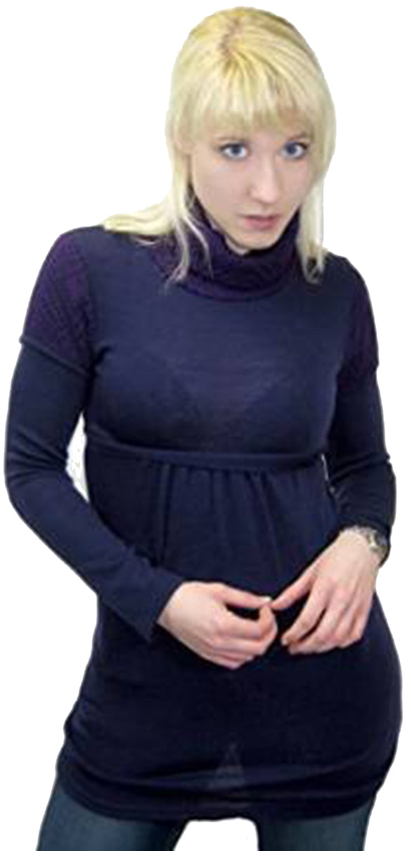 Retro_LANGARM_Knitwear_Turtleneck_Crochet_Rollkragen_PULLOVER