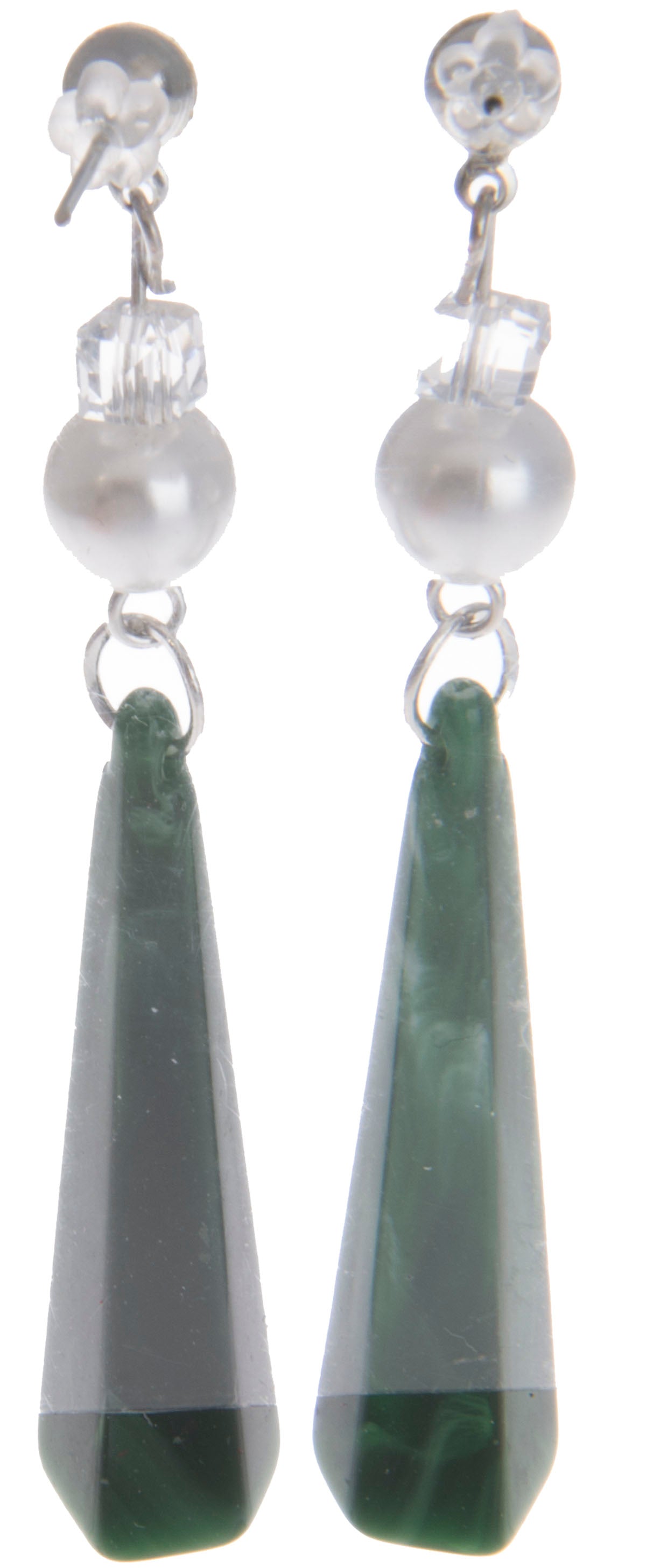 Retro_MARMOROPTIK_Perle_Glitzerstein_Ohrstecker_VINTAGE_Ohrschmuck-3DaejlYuxubPZA