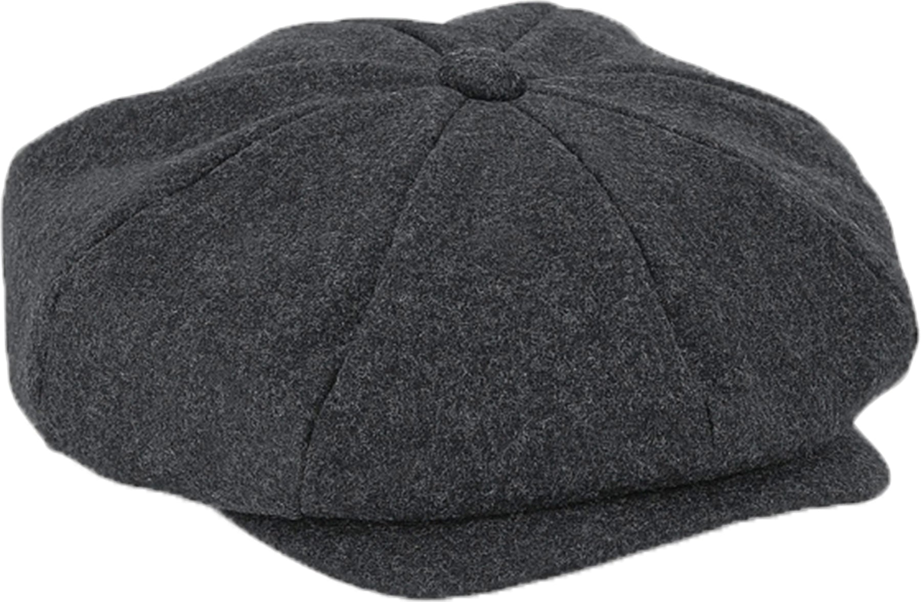 Retro_MELTON_WOOL_Eight_Panel_BAKERBOY_NEWBOY_CAP_Schiebermuetze_-_Grau_Killer_Kirsche-2