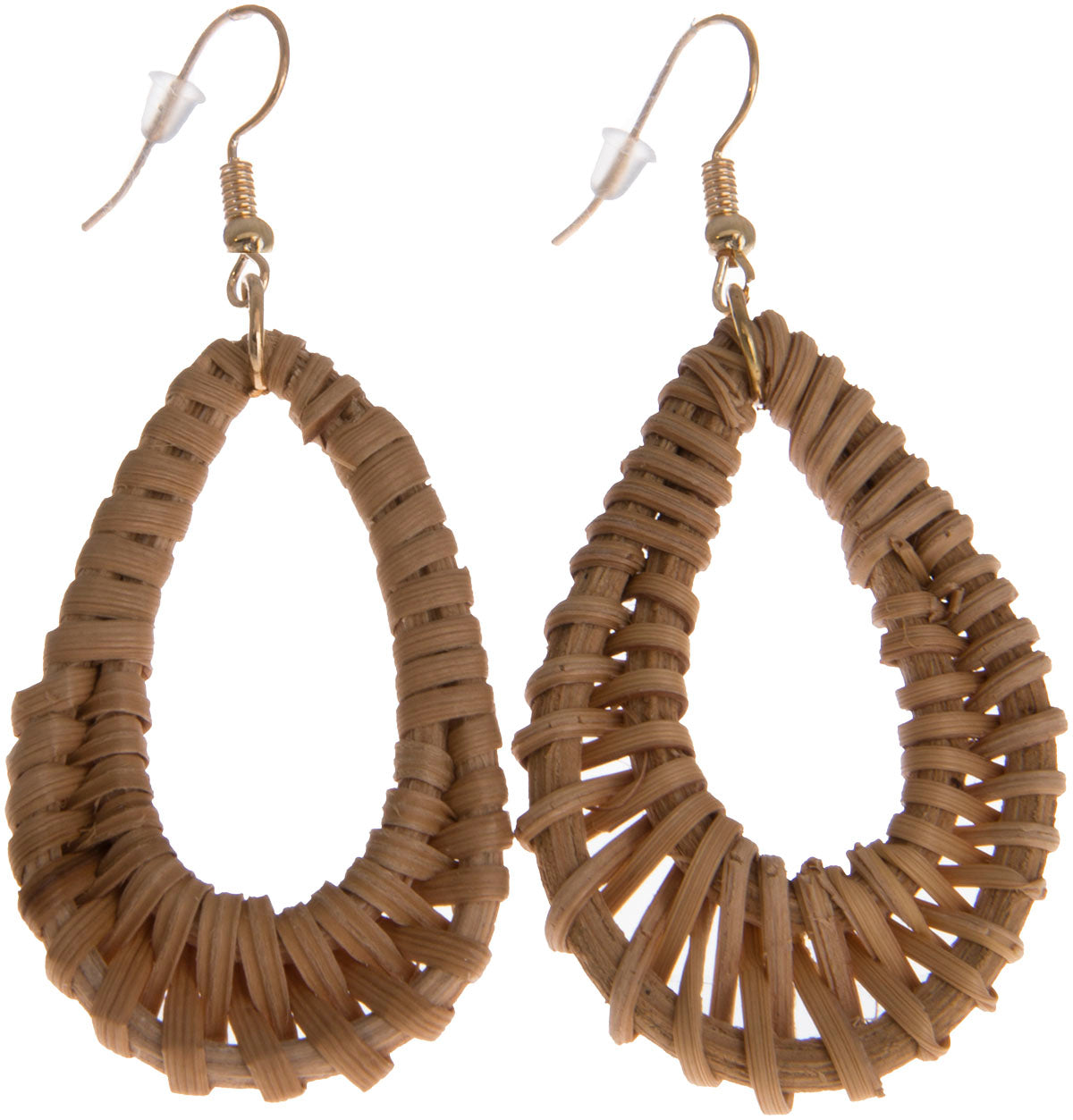 Retro_RAFFIA_Bast_Vintage_TROPFEN_Drop_OHRHaeNGER_Ohrschmuck-1