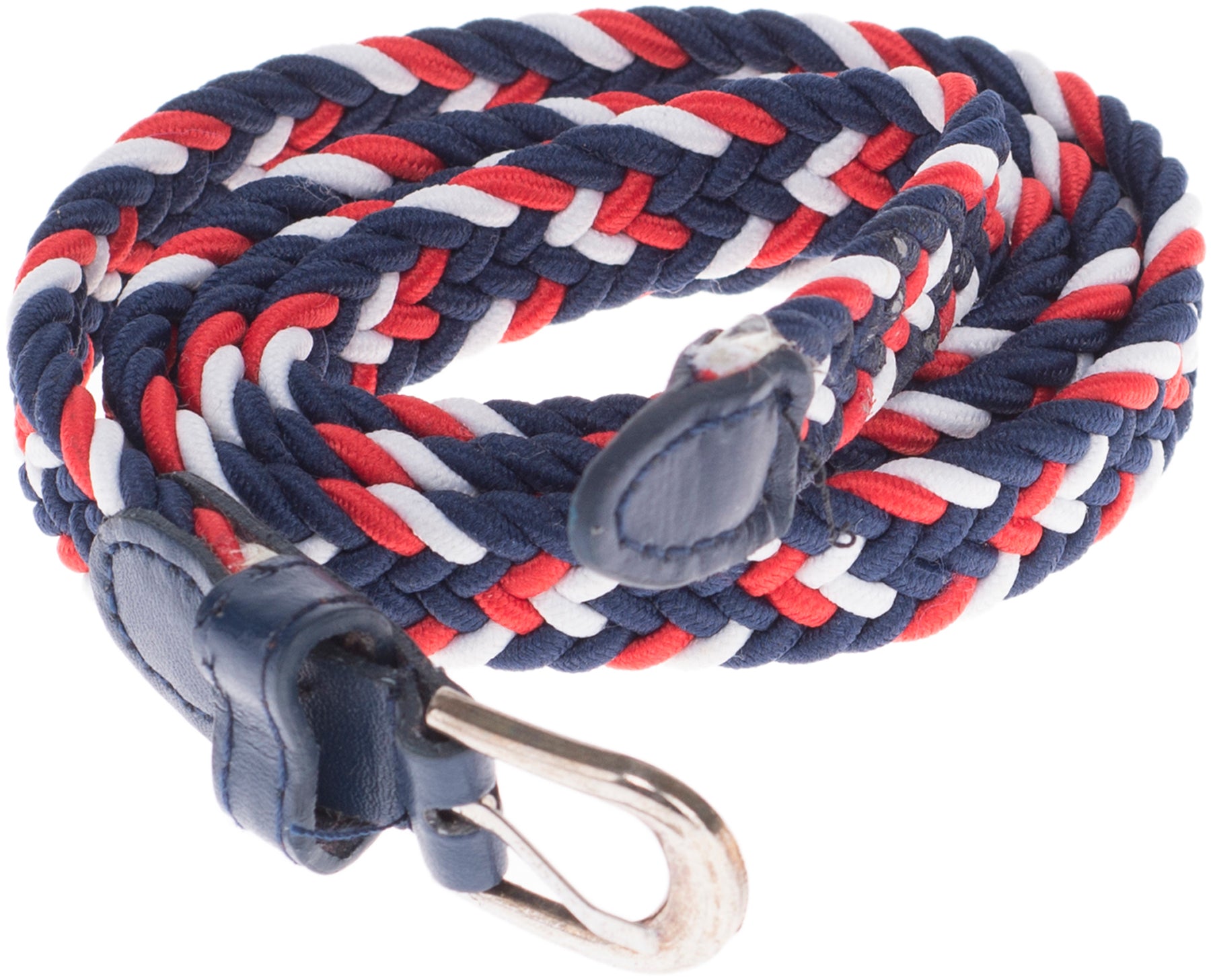 Retro_TRICOLORE_Stretch_BRAIDED_Flechtguertel_Taillenguertel_-_Belt_killer_kirsche