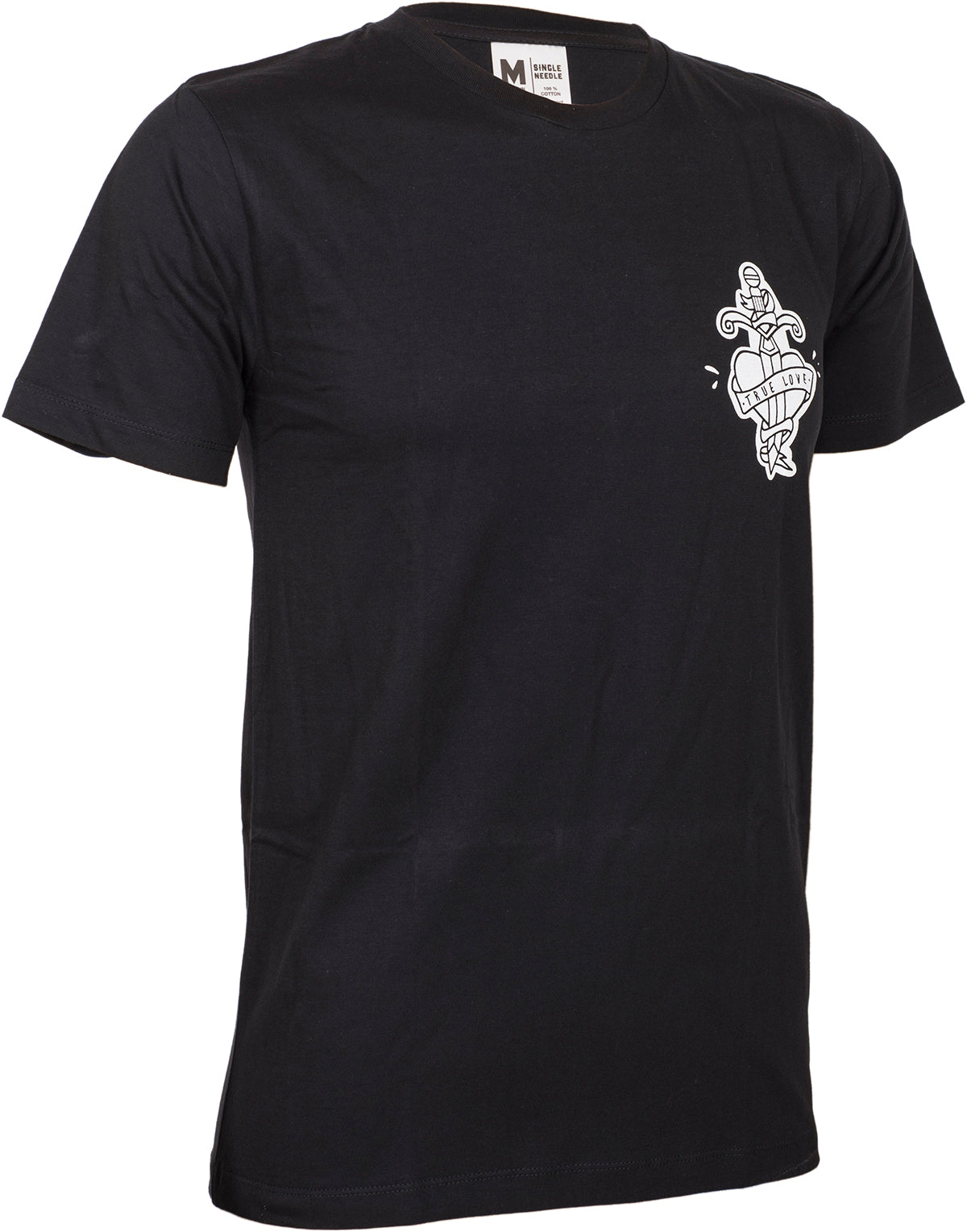 Retro_TRUE_LOVE_Herz_Dolch_Swallow_Tattoo_HERREN_Motiv_T-SHIRT_Oberteil-2