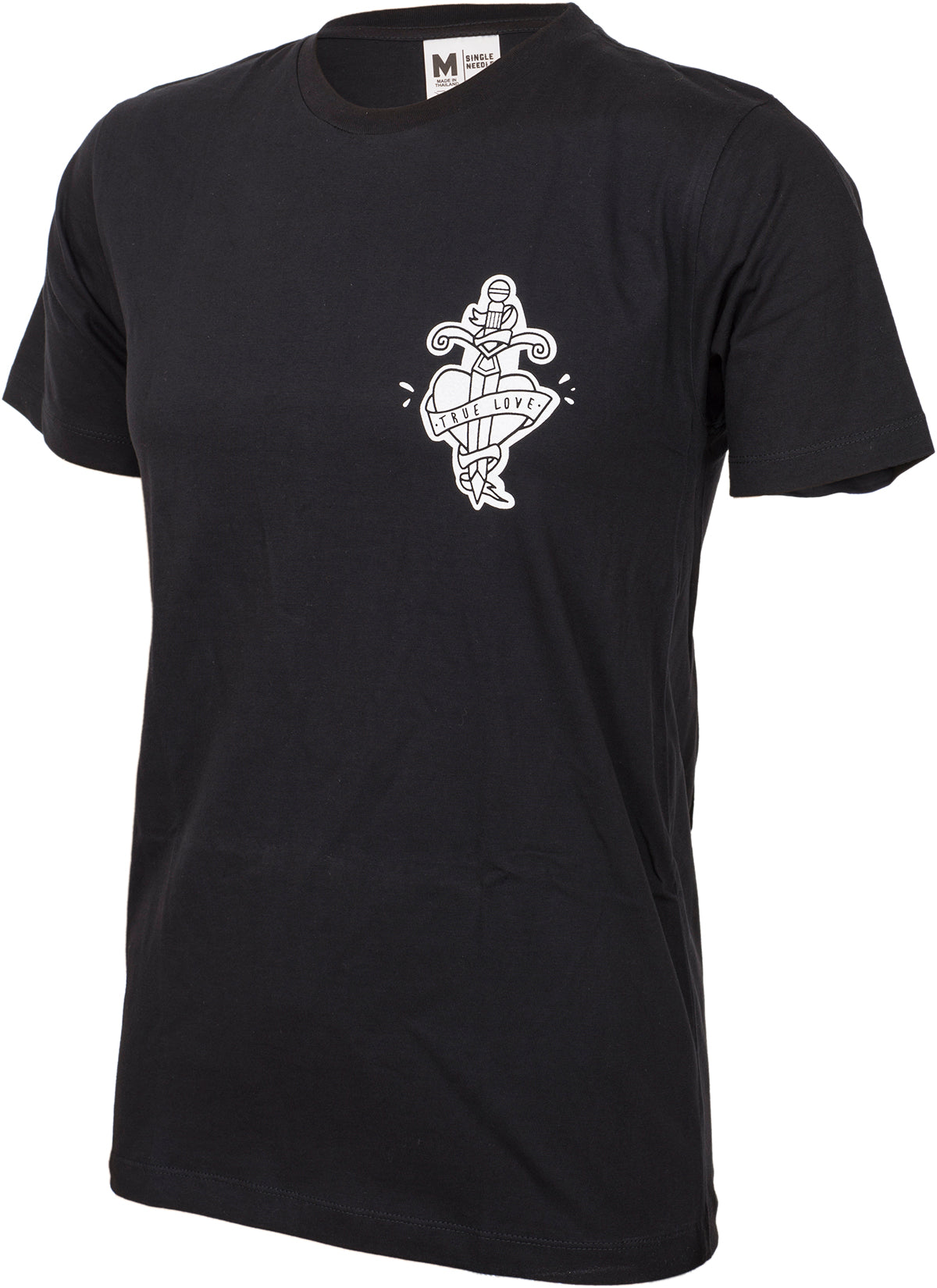 Retro_TRUE_LOVE_Herz_Dolch_Swallow_Tattoo_HERREN_Motiv_T-SHIRT_Oberteil-3