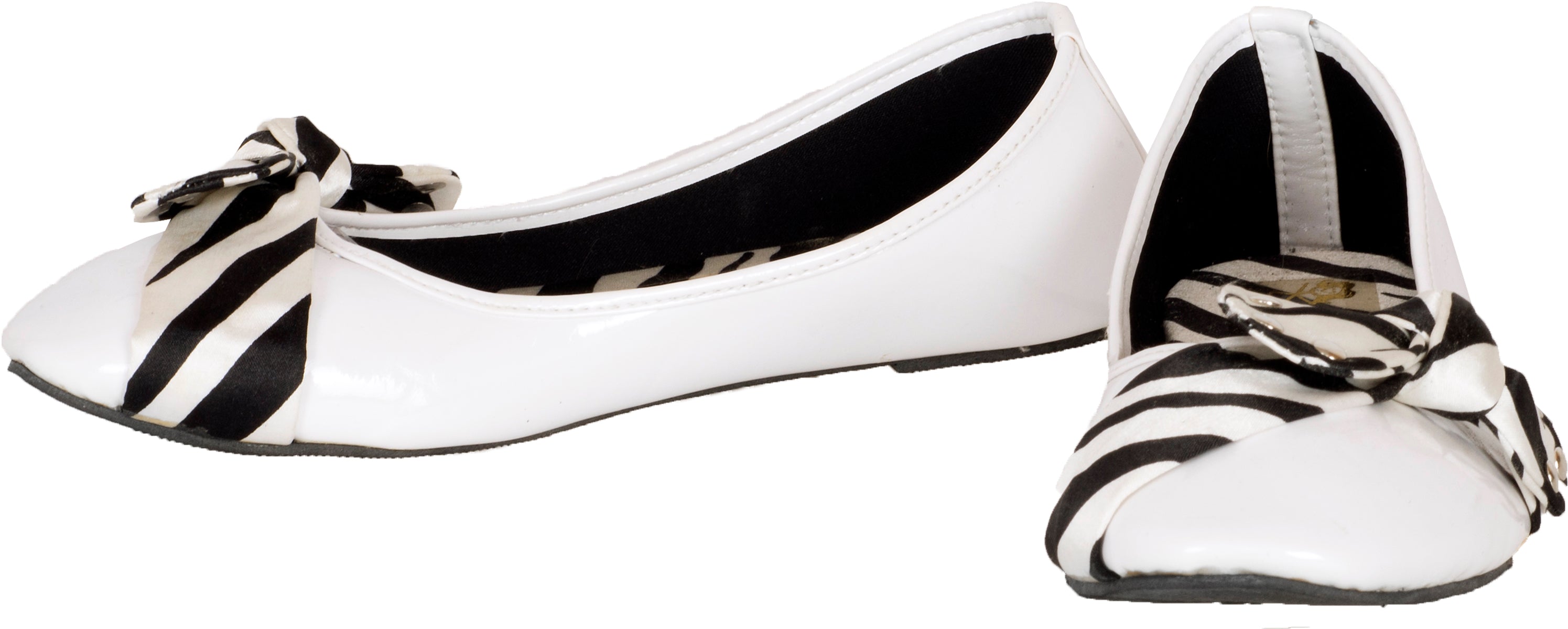 Retro_ZEBRA_PRINT_Schleife_Studded_BOW_Schuhe_BALLERINAS_Flats-4