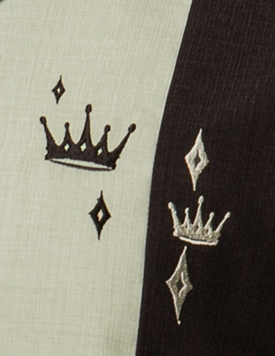 Rock_Steady_CONTRAST_CROWNS_Retro_KRONEN_Bowling_Shirt_HEMD_Schwarz-2