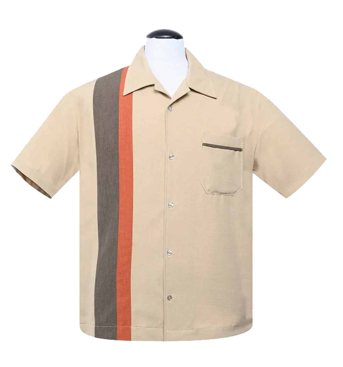 Rock_Steady_DAN_TAN_CLASSIC_Retro_PANEL_Kurzarm_Vintage_BOWLING_HEMD_Shirt-1