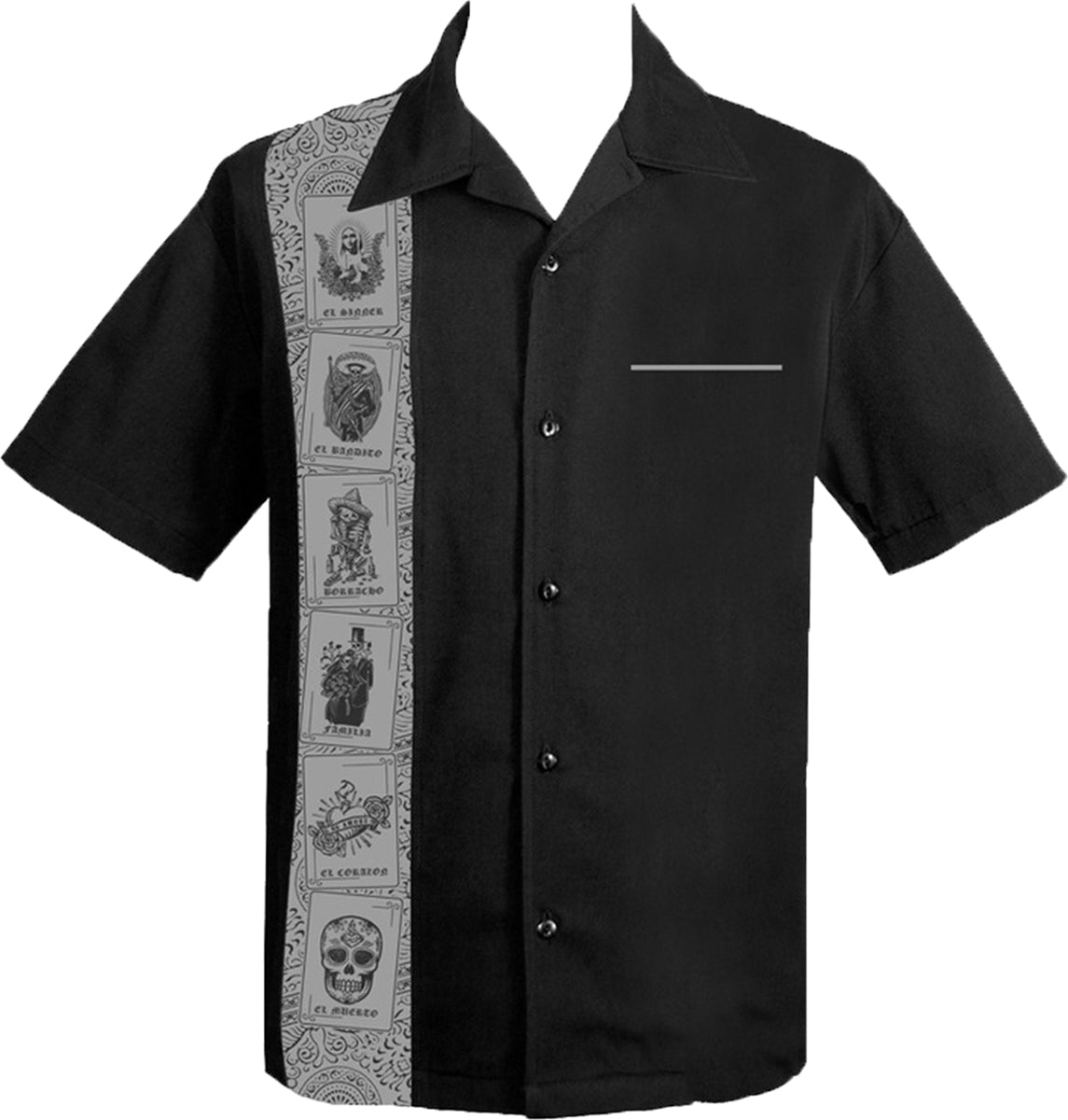 Rock_Steady_EL_LOTTERY_Retro_MEXICAN_Skeleton_BOWLING_HEMD_Shirt-1