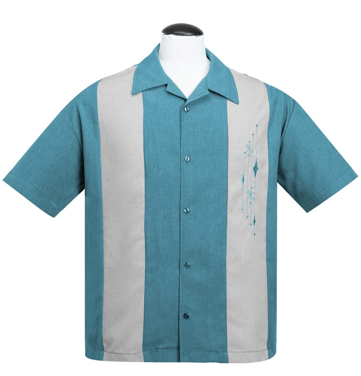 Rock_Steady_MID_CENTURY_Retro_Atomic_PANEL_Kurzarm_Vintage_BOWLINGHEMD__Shirt_-_Pacific_Blue-2Jet0aQdKjuVeq