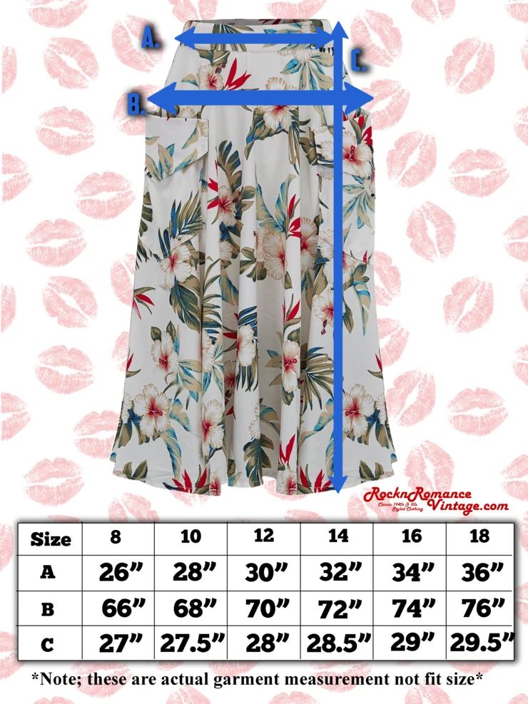 RocknRomance_Beverly_karo_Vintage_SWING_SKIRT_Rock_killer_kirsche_4466muV5T7AsaH