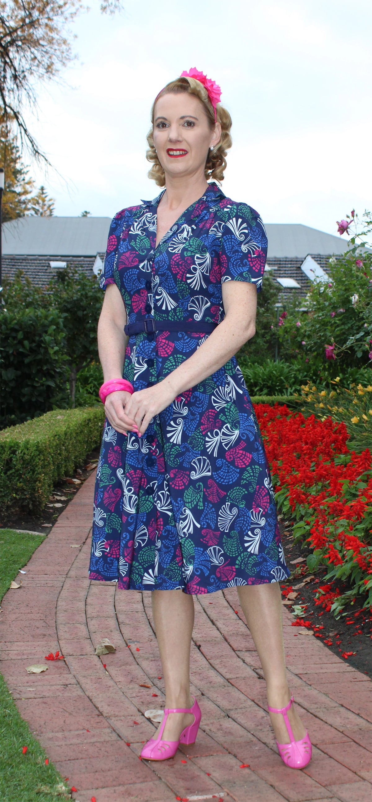 RocknRomance_CHARLENE_JAMBOREE_Print_Vintage_A-Linie_50s_Dress_KLEID__Blau-3