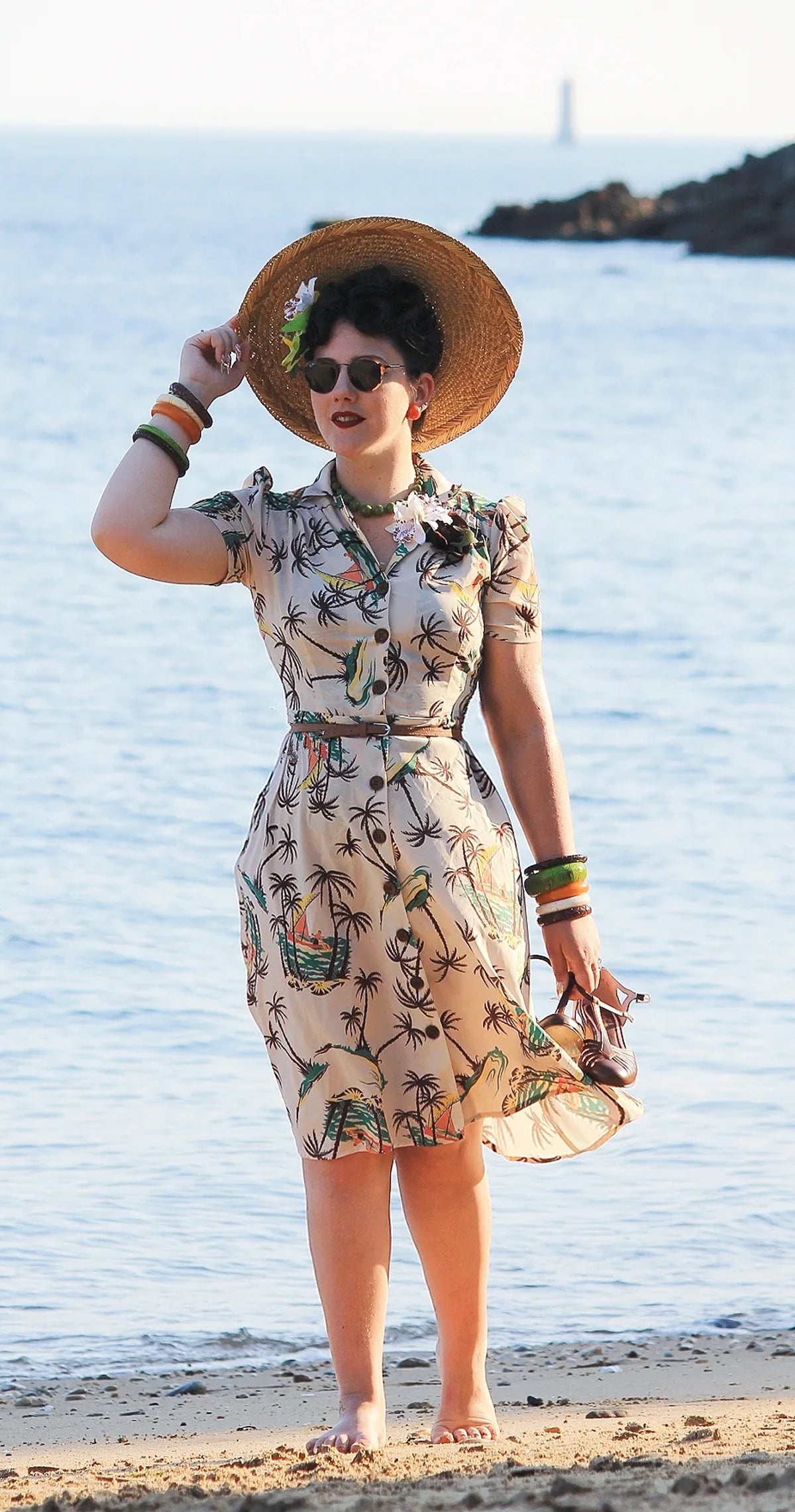 RocknRomance_CHARLENE_TAHITI_Print_Vintage_Palmen_A-Linie_50s_Dress_KLEID_-3