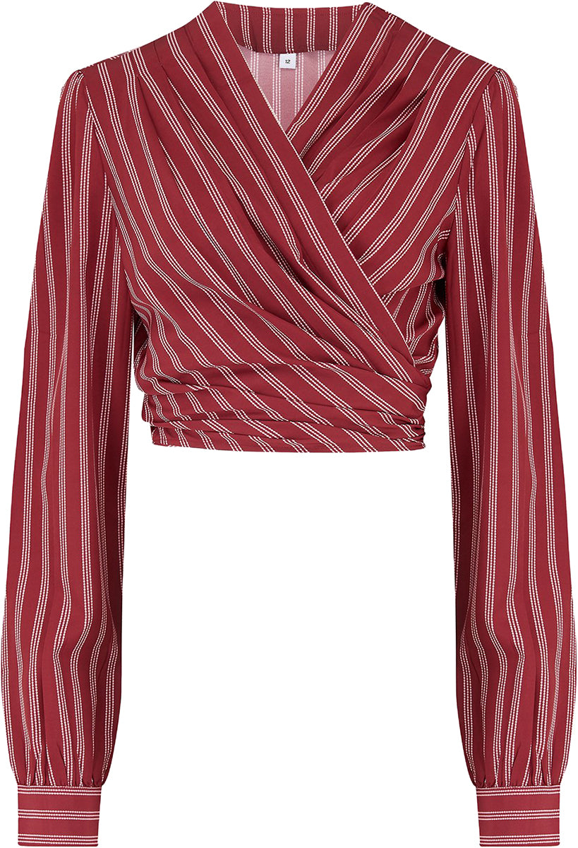 RocknRomance_DARLA_Dotty_Stripe_STREIFEN_Langarm_WRAP_Oberteil_BLUSE-10Vv9MPnIlldw5