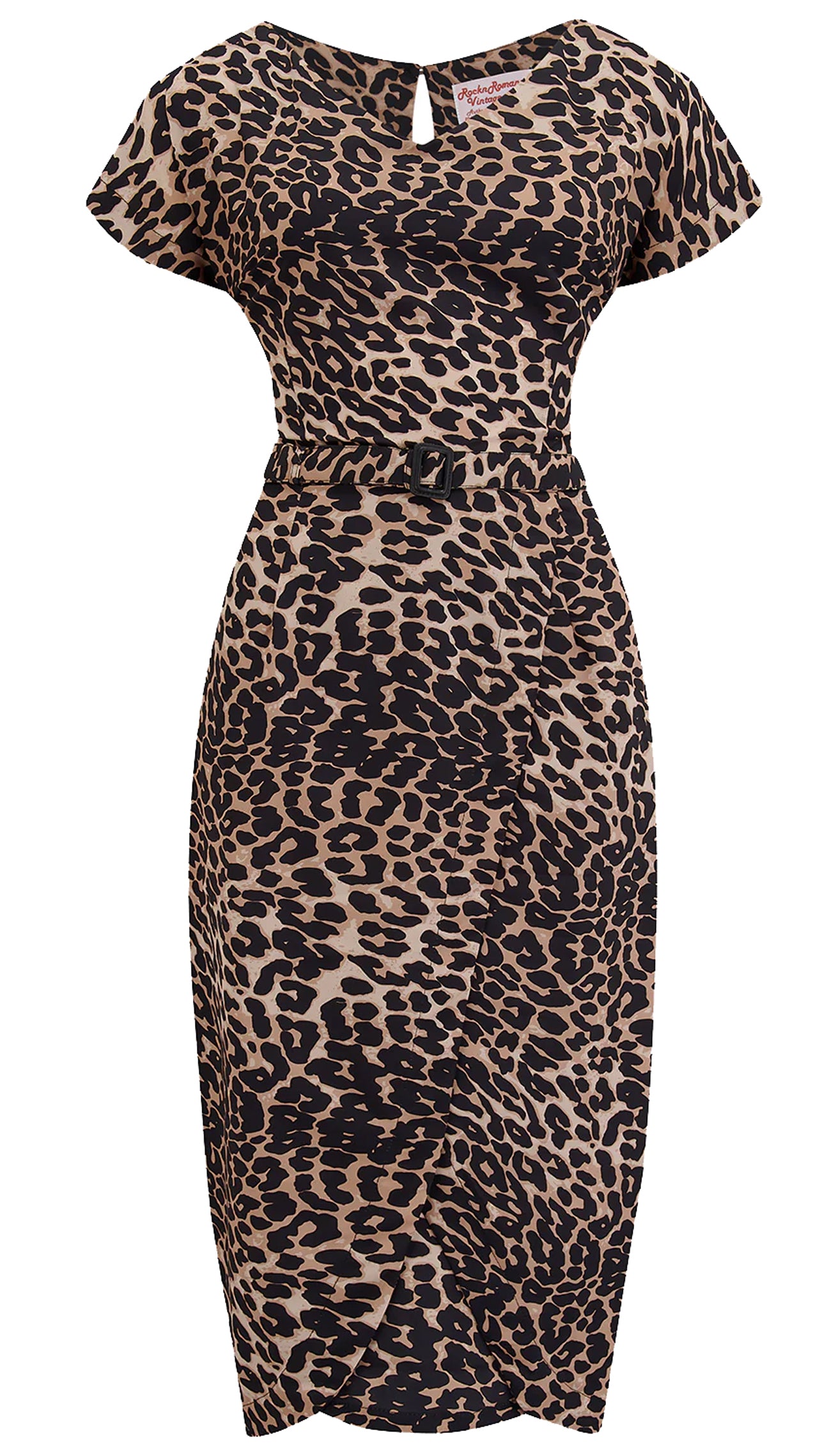 RocknRomance_DITA_SHEATH_Vintage_LEOPARD_Leo_Kurzarm_True_50s_PENCIL_DRESS_Bleistiftkleid_-1