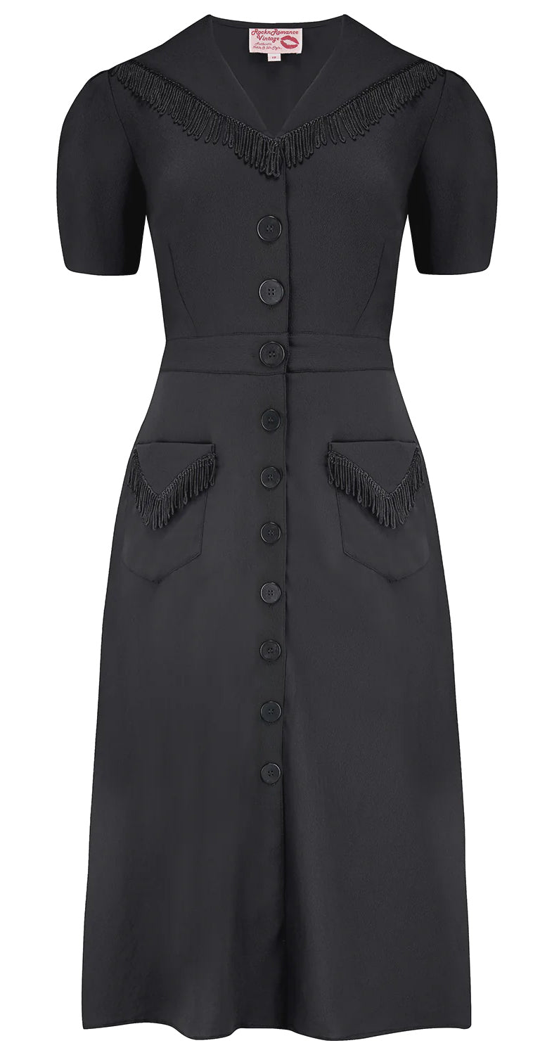 RocknRomance_DOLLY_FRINGED_50s_Black_TASSELS_Vintage_Western_KLEID_Dress_-_Schwarz-1
