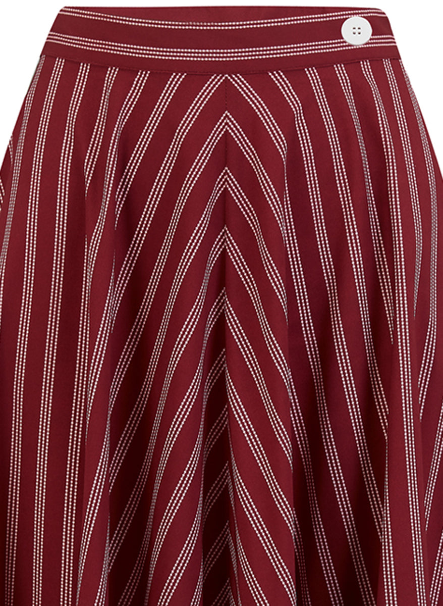 RocknRomance_DOTTY_STRIPE_Streifen_Vintage_Punkte_SWING_SKIRT_Rock_killer_kirscheDc217akSG9isi