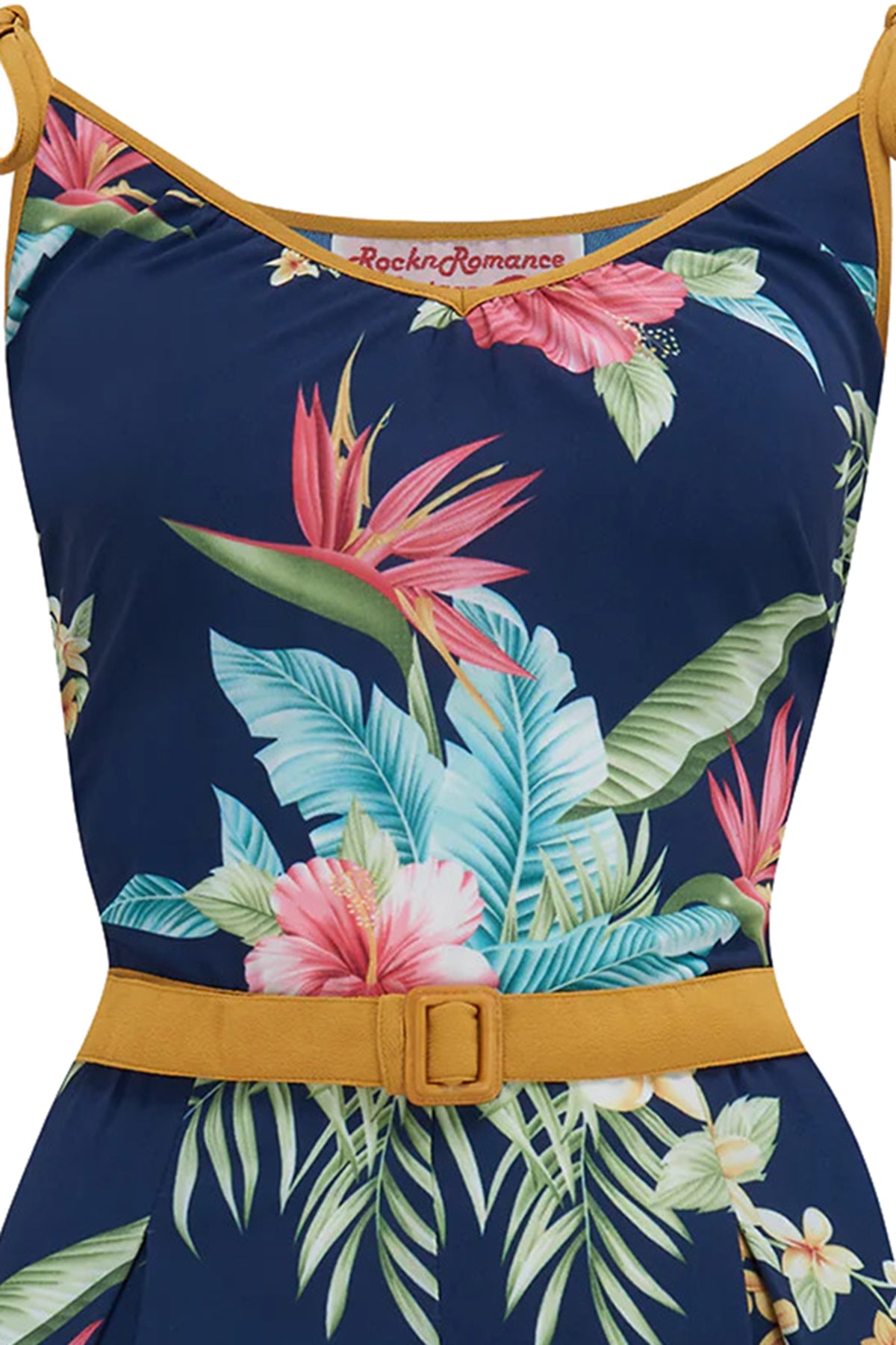 RocknRomance_MARCIE_HOHOLULU_Hawaiian_HIBISKUS_Long_Marlene_Overall_Jumpsuit_Dunkelblau_killer_kirsche_13qcMQvPrxio1hh