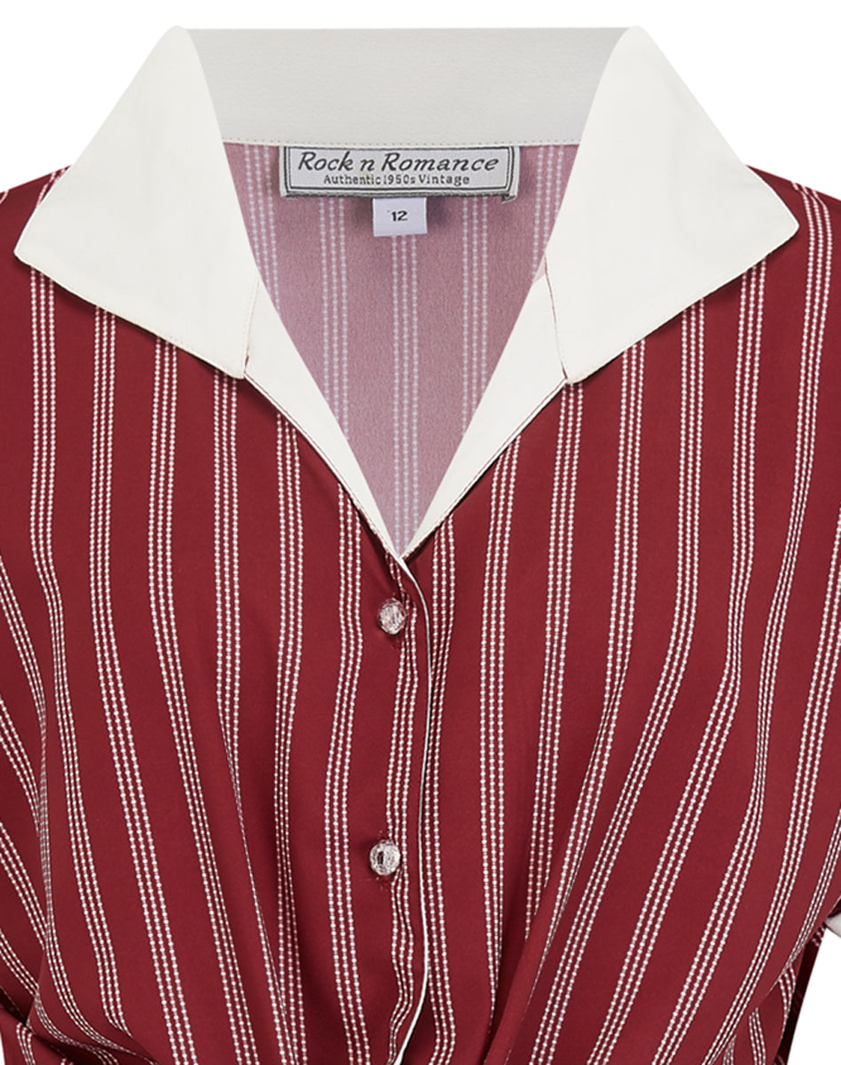 RocknRomance_MARIA_Dotty_Stripe_STREIFEN_Kurzarm_TIE_UP_Oberteil_BLUSE-1_KopieMnn6mQxyv3pg8