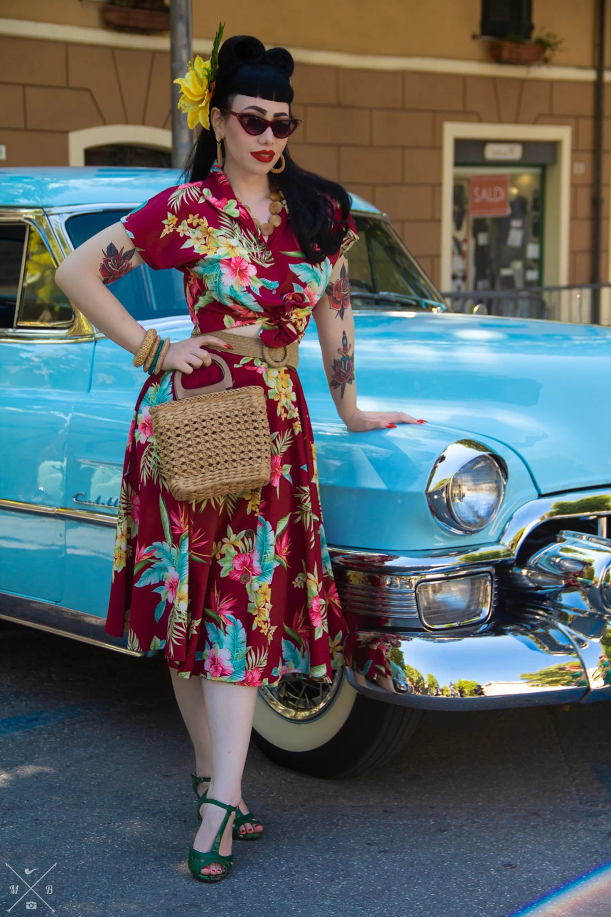 RocknRomance_MARIA_HONOLULU_Tropical_Authentic_1950s_TIE_UP_BLUSE_Blouse_Weinrot_4_-6iBFhkn8WNNFsx