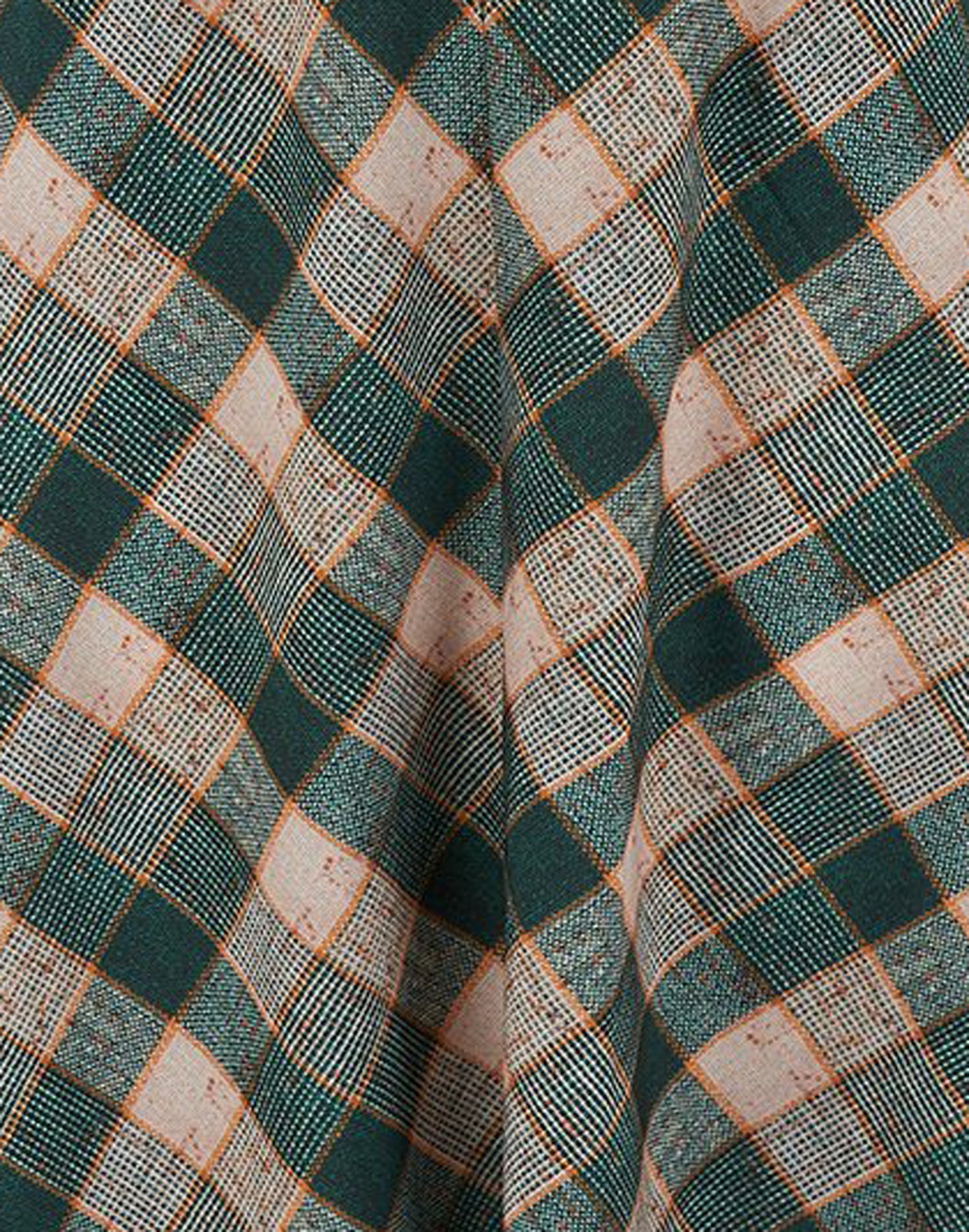 RocknRomance_POLLY_50s_KARO_Green_Check_KURZARM_A-Linie_HEMDKLEID_Dress_3