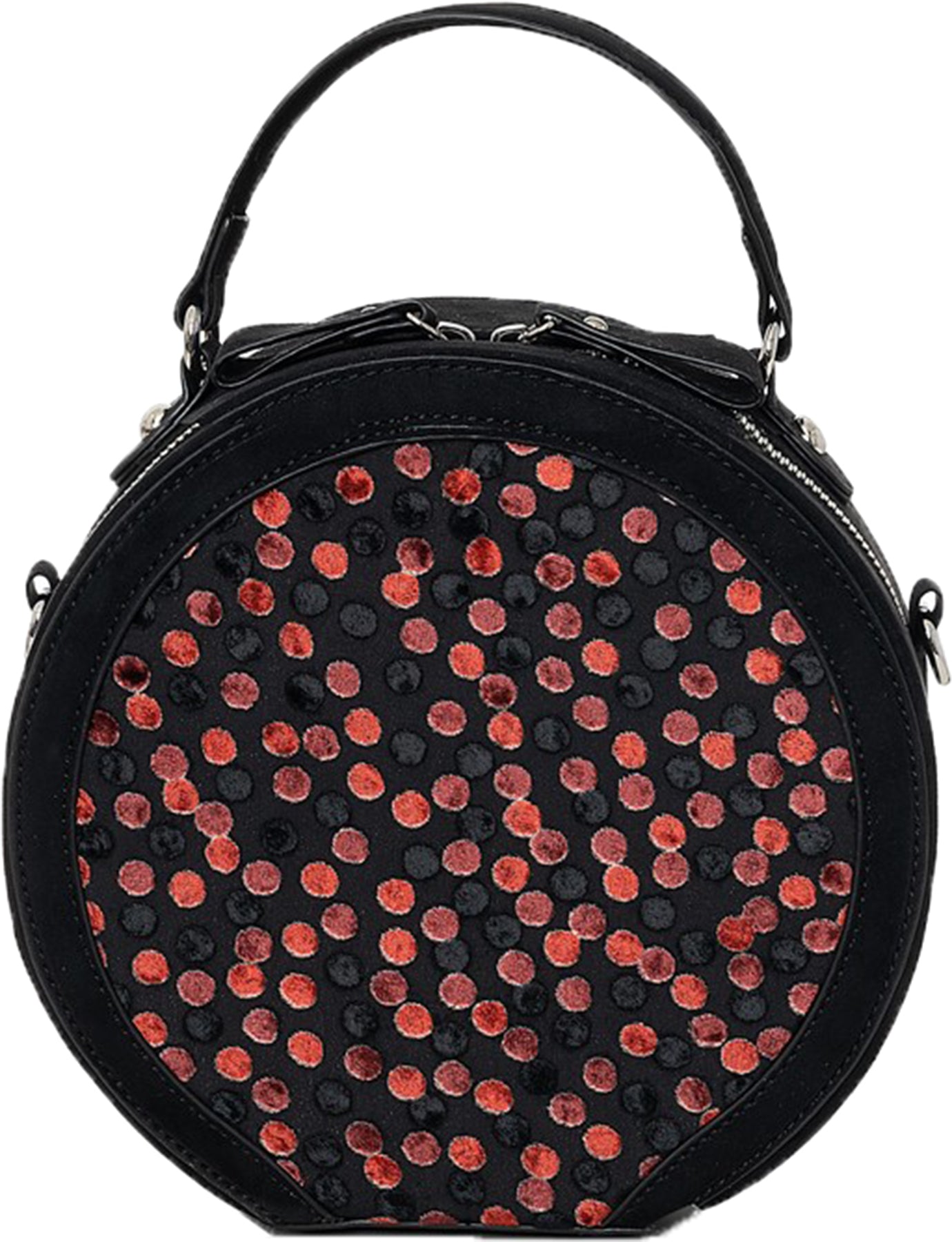 Ruby_Shoo_ALBERTA_Vintage_CIRCULAR_Polka_Dot_50s_HANDTASCHE_Bag_Killer_Kirsche-1