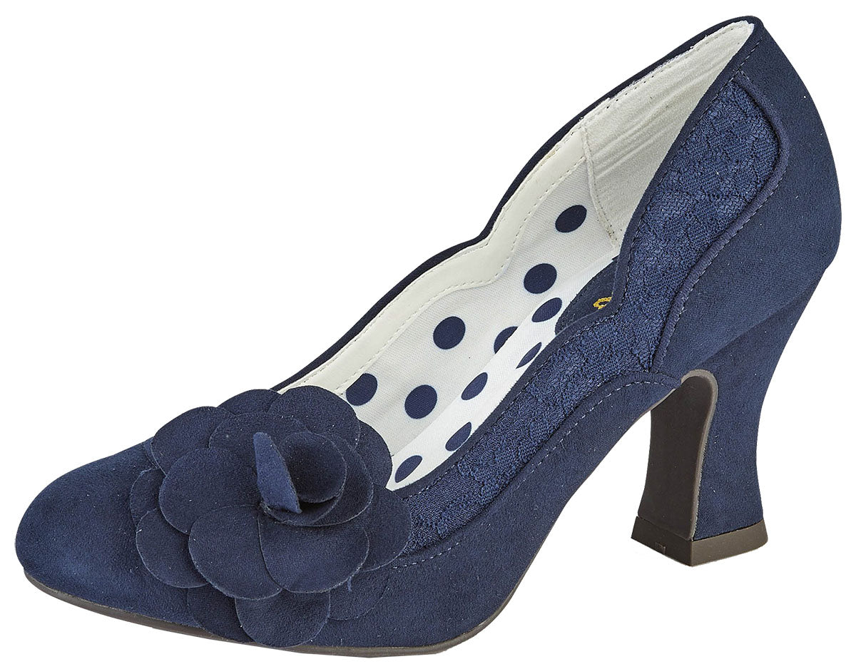 Ruby_Shoo_CHRISSIE_Vintage_FLORAL_LACE_Blume_Schuhe_PUMPS_Navy-1LFt7HRY8ihWuy