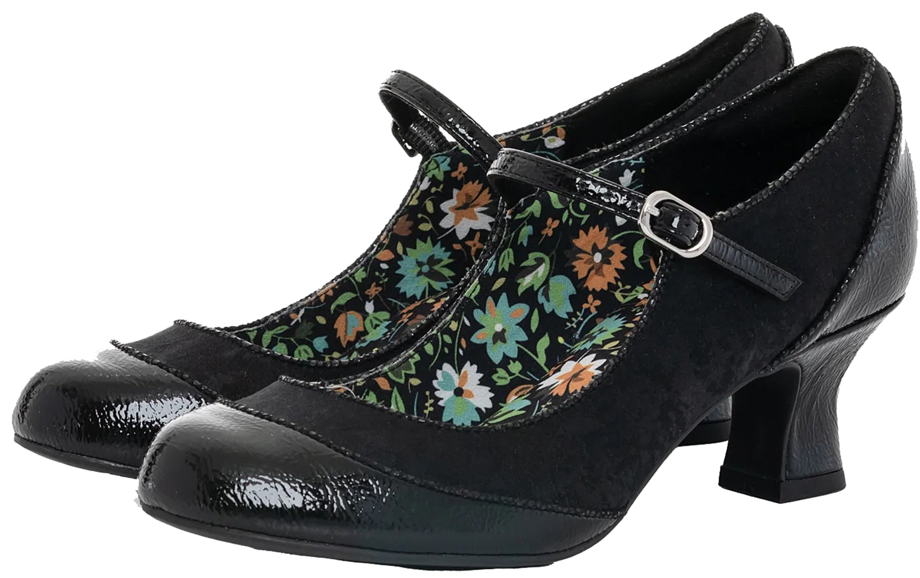 Ruby_Shoo_CLARA_BLACK_PANTENT_Vintage_Riemchen_PUMPS_High_Heels_killer_kirsche_1