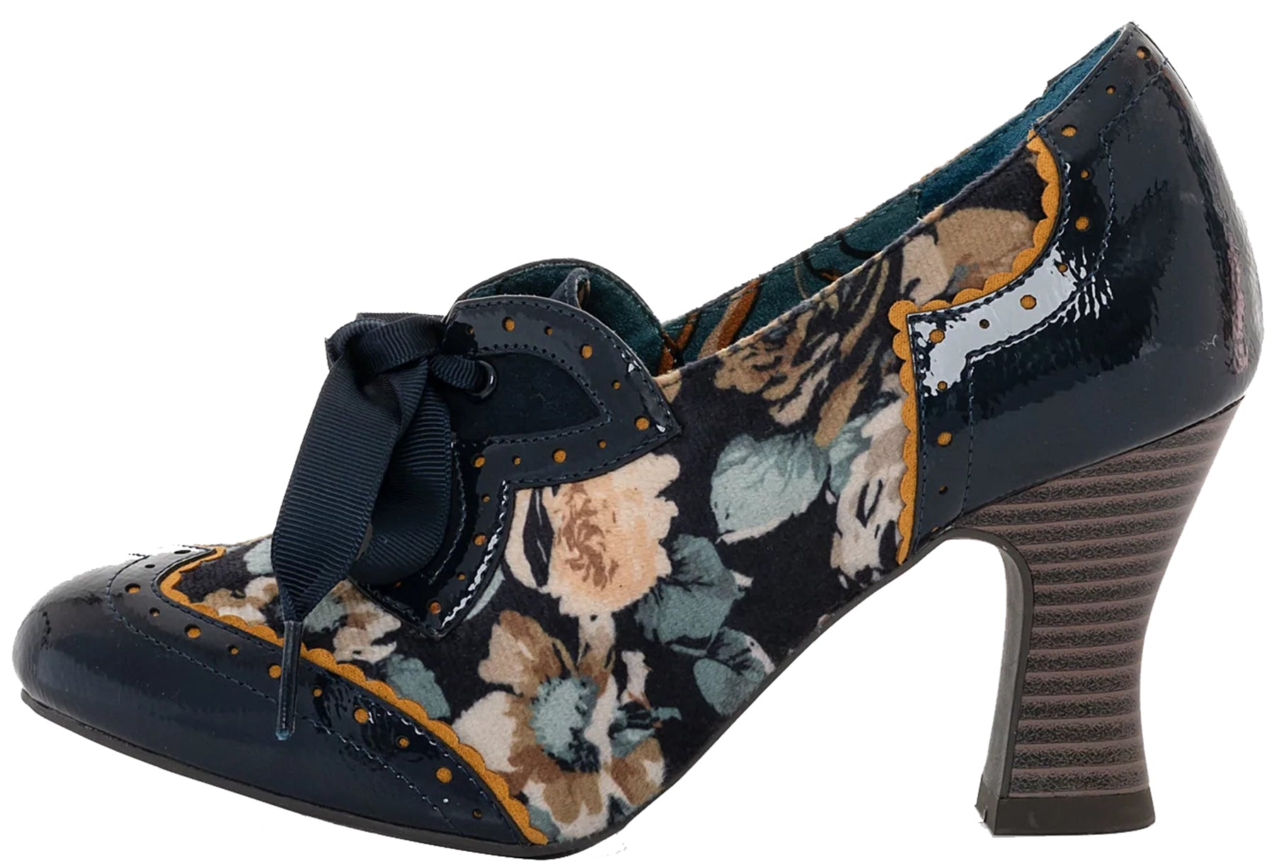Ruby_Shoo_DAISY_CYAN_Vintage_Metallic_FLORAL_Jacquard_6-Eye_PUMPS_-_Navy_Floral_killer_kirsche_3
