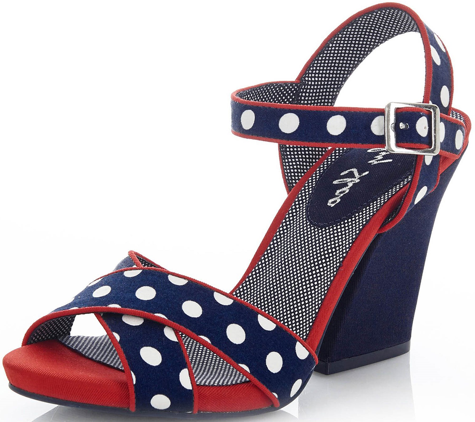 Ruby_Shoo_EVIE_Vintage_Polka_Dot_PUNKTE_Riemchen_SANDAL_Pump_SCHUHE_killer_kirsche3hNfEazrk3eGW