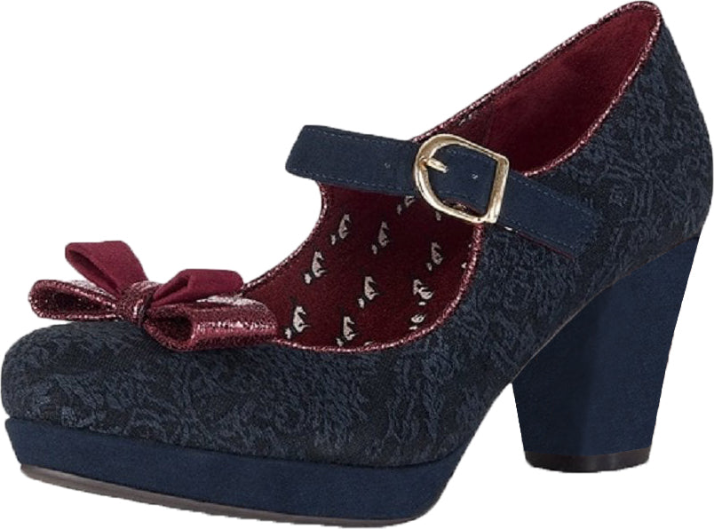 Ruby_Shoo_FRANKIE_Vintage_JACQUARD_Schleife_BOW_RIEMCHEN_Heels_PUMPS-1IQazL0FAFw8PY