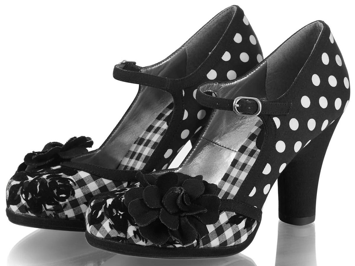 Ruby_Shoo_HANNAH_Vintage_POLKA_DOT_Pepita_Floral_ROSE_Riemchen_PUMPS-2RDIPJw7AZPemV