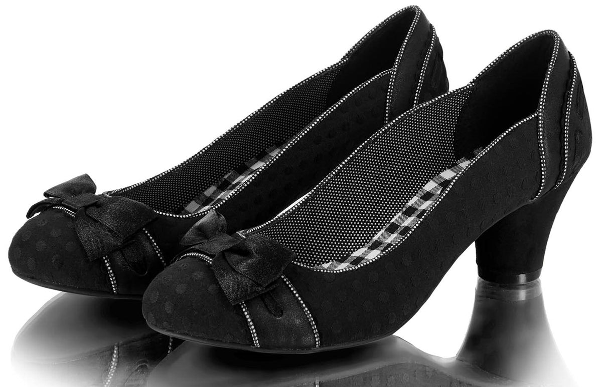 Ruby_Shoo_HAYLEY_Punkte_POLKA_DOT_Schleife_Vintage_Classic_PUMPS_Black-2px8c5tGknrIAm