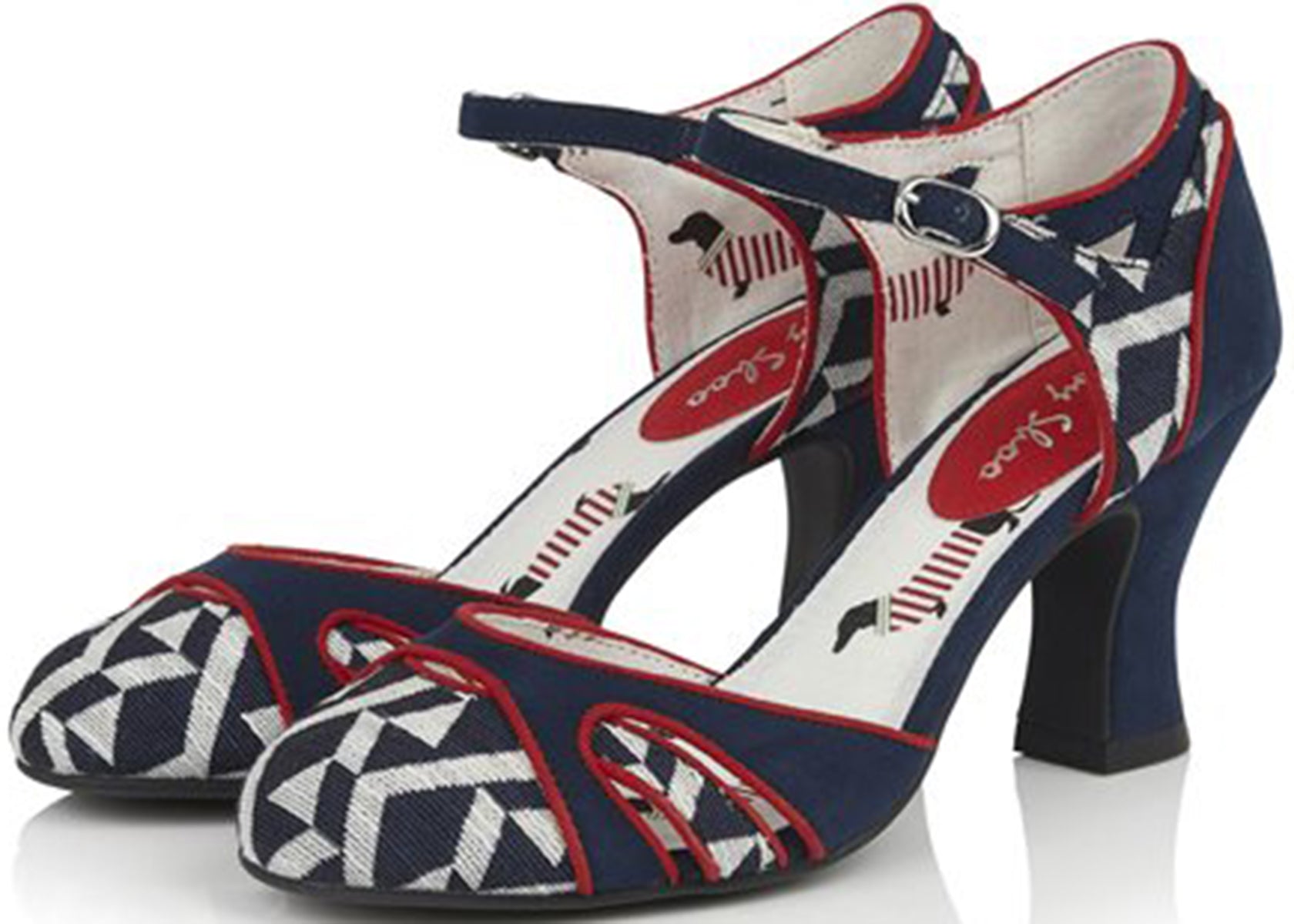 Ruby_Shoo_JERALDINE_Vintage_GEOMETRIC_JACQUARD_Riemchen_PUMPS-2