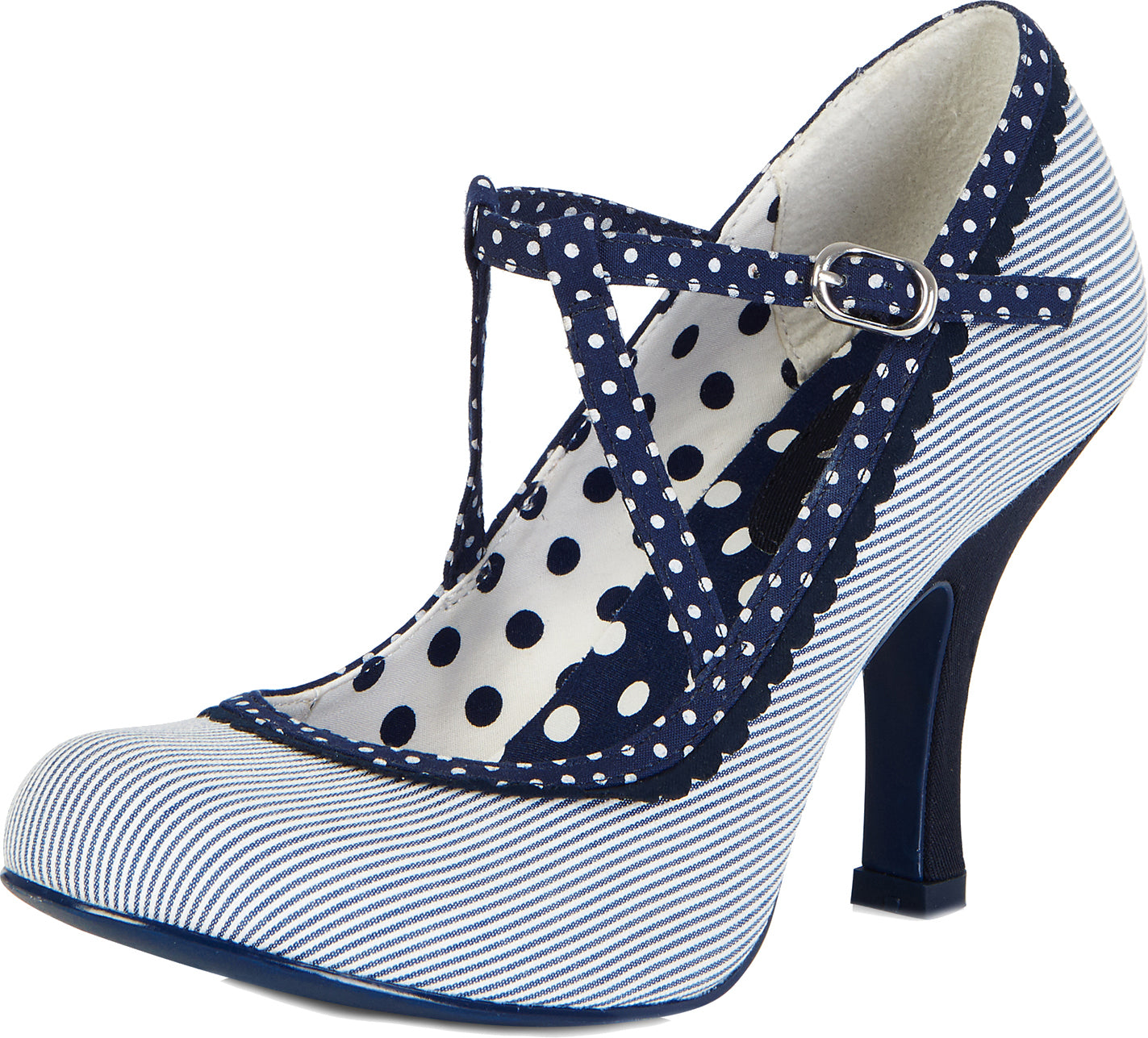 Ruby_Shoo_JESSICA_Vintage_Sailor_STRIPES_Streifen_40s_T-Strap_PUMPS