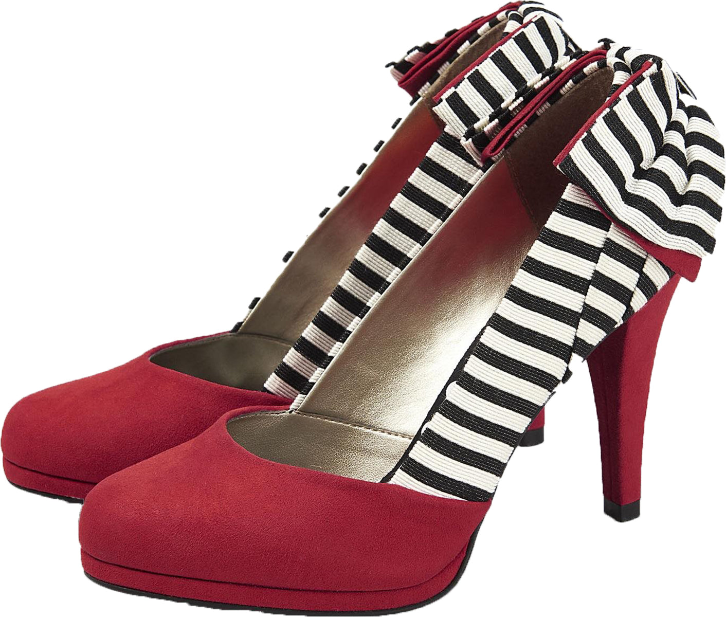 Ruby_Shoo_KATIE_Vintage_STRIPED_Streifen_SCHLEIFE_Bow_Heels_PUMPS-2