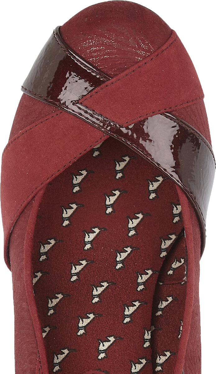 Ruby_Shoo_LULU_RUSSET_Vintage_BROCADE_Patent_Lack_Heels_PUMPS-3